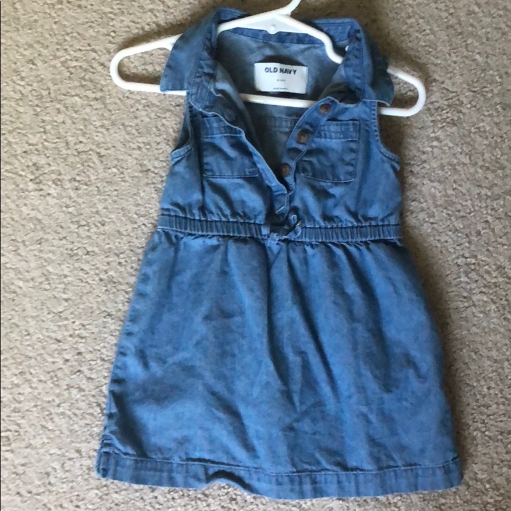 Baby girl denim dress